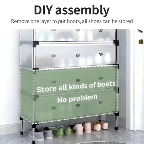 👟 Multi-Tier Dust-Proof Shoe Rack 🌟