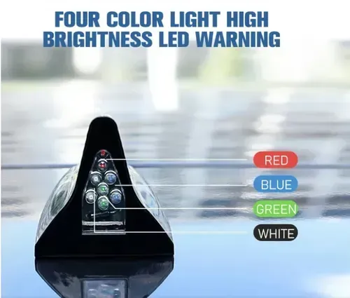 🚗Shark Fin Solar Warning Light for Car