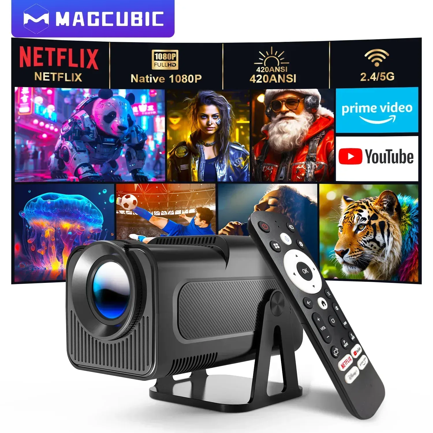 Portable Ultra HD Projector