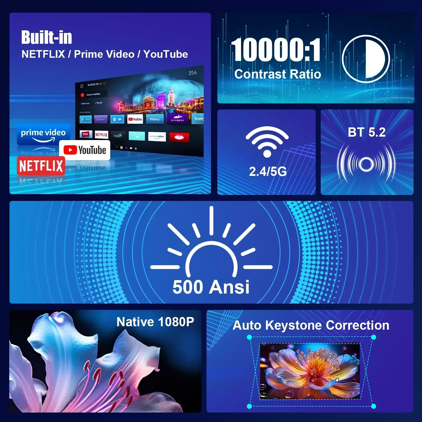 Portable Ultra HD Projector