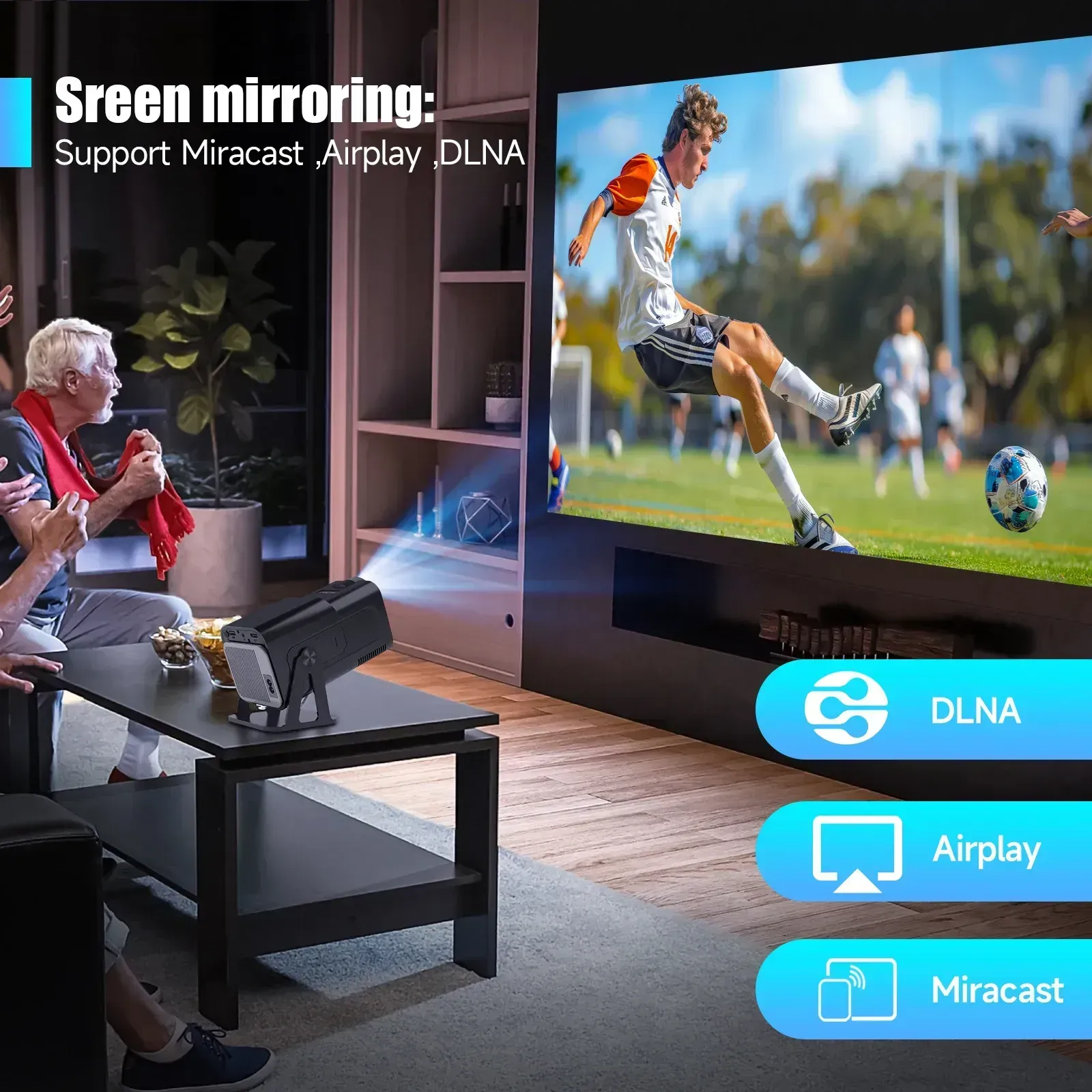 Portable Ultra HD Projector