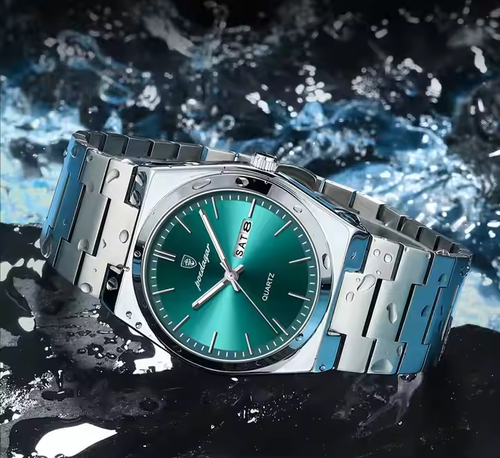 Poedagar 930 Top Brand Luminous Hand Quartz Watch Men Fashion Business Calendar Watch Luxury Stainless Steel Watch