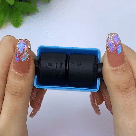 🔥Brain Improvement Device for Kids, Set-4:🔥All 4 style Roller: Addition Roller, Subtractive Roller, Multiplication Roller, Division Roller