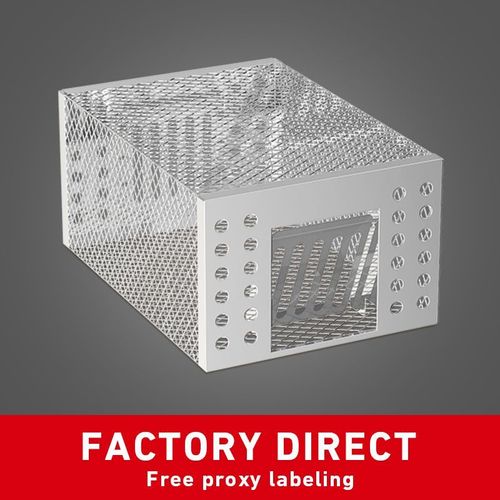 Reusable galvanized automatic door closing mousetrap, non-toxic and harmless, suitable for indoor and outdoor warehouses, garages and restaurants