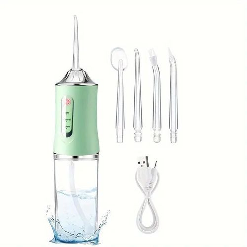 4-Head Rechargeable Electric Dental Irrigator