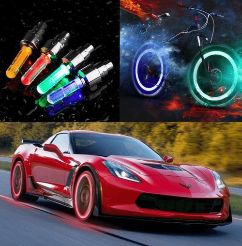 BUY 1 SET (2PCS)  LED WHEEL LIGHTS（It really glows）