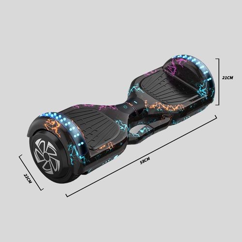 Hoverboard, Offroad All Terrain Flash Wheel Self Balancing Hoverboards With LED Lights, Certified Best Gift