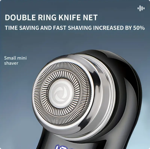 Compact Portable Men's Electric Shaver