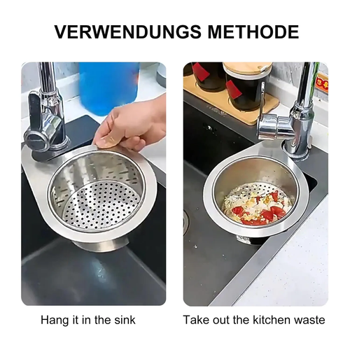 Stainless Steel Swan Sink Strainer Basket