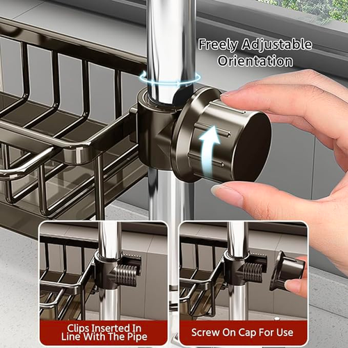 🔥Kitchen Sink Faucet Organizer