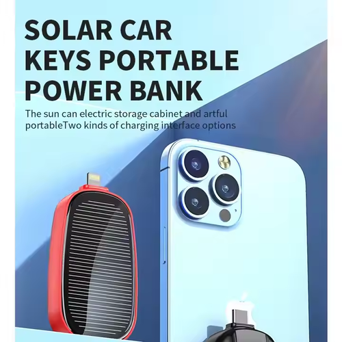 Mini Emergency Solar Power Bank