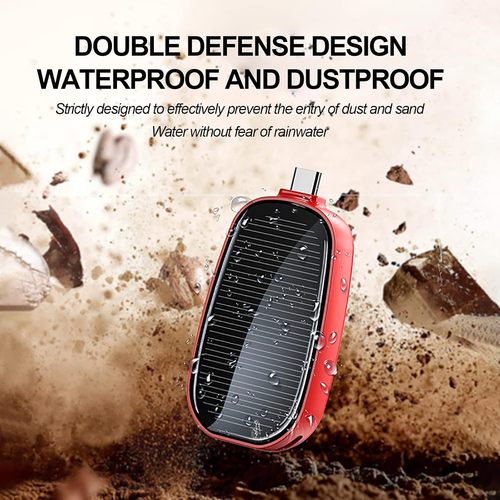 Mini Emergency Solar Power Bank