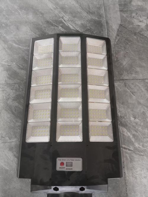 Solar street lamp All in one outdoor waterproof Motion sensor solar street light for road park courtyard lighting