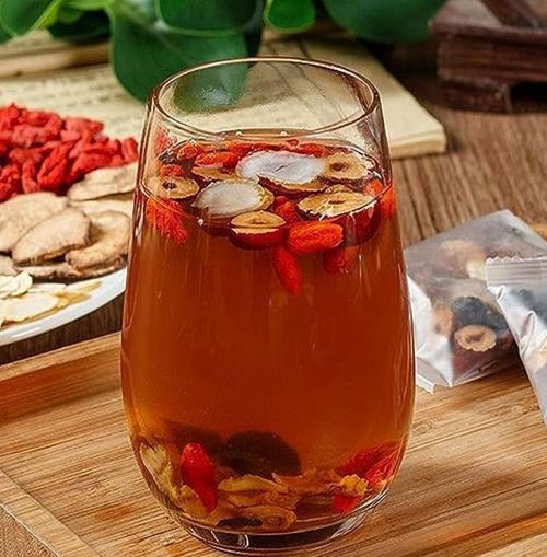 Men's Health Instant Herbal Tea Five Treasure Ginseng Flavor for Amazon Cross-Border Specialty Bagged Tea 20+ Pack