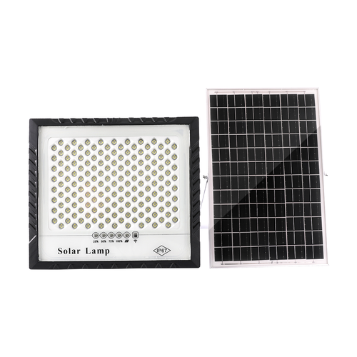 IP67 waterproof 60W solar floodlight with remote control