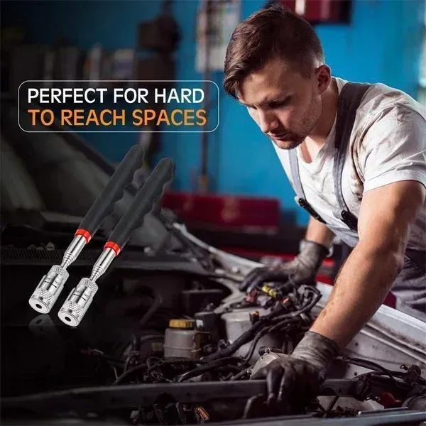 LED Retractable Magnetic Pickup