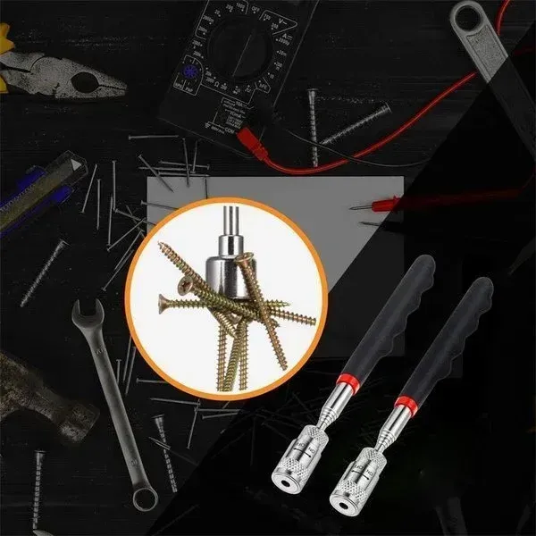 LED Retractable Magnetic Pickup