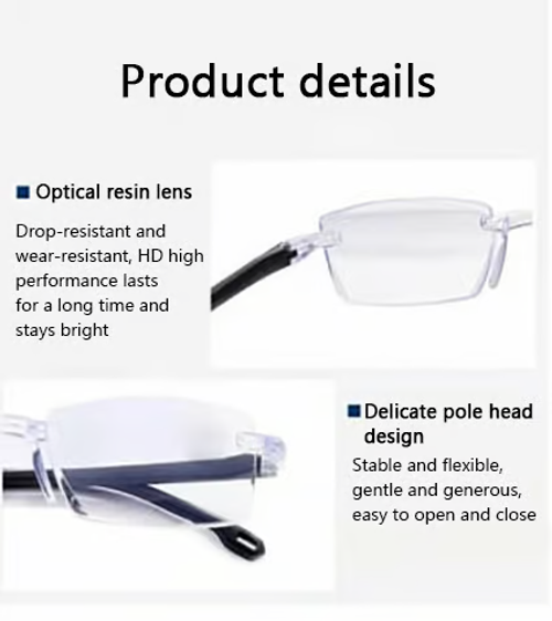 🔥Color-changing anti-blue light presbyopia glasses