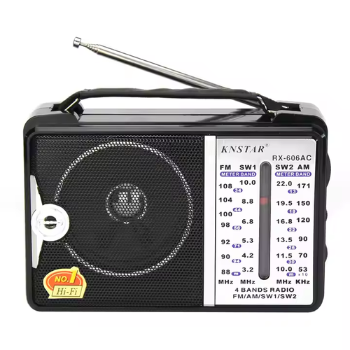 RX-606AC High Quality Portable Rotatable Radio with FM TV AM SW 1-2 4bands Receiver ,with Real Transformer