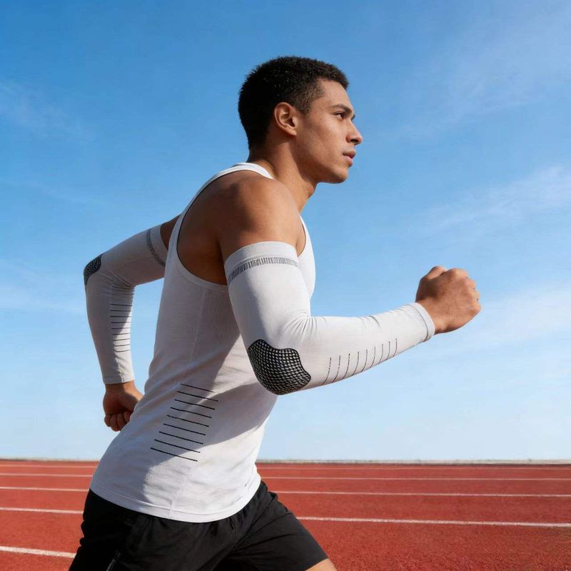 Buy one get one free, unisex outdoor sun protection ice sleeves, seamless ice silk arm guards specially designed for summer driving, fishing, road cycling and sports