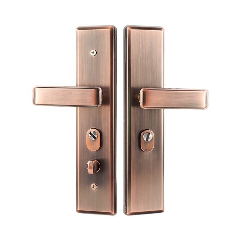 Available in various styles and colors, square tongue multi-functional stainless steel lock body, cylindrical anti-jam gear, double active double quick smart anti-theft door lock body