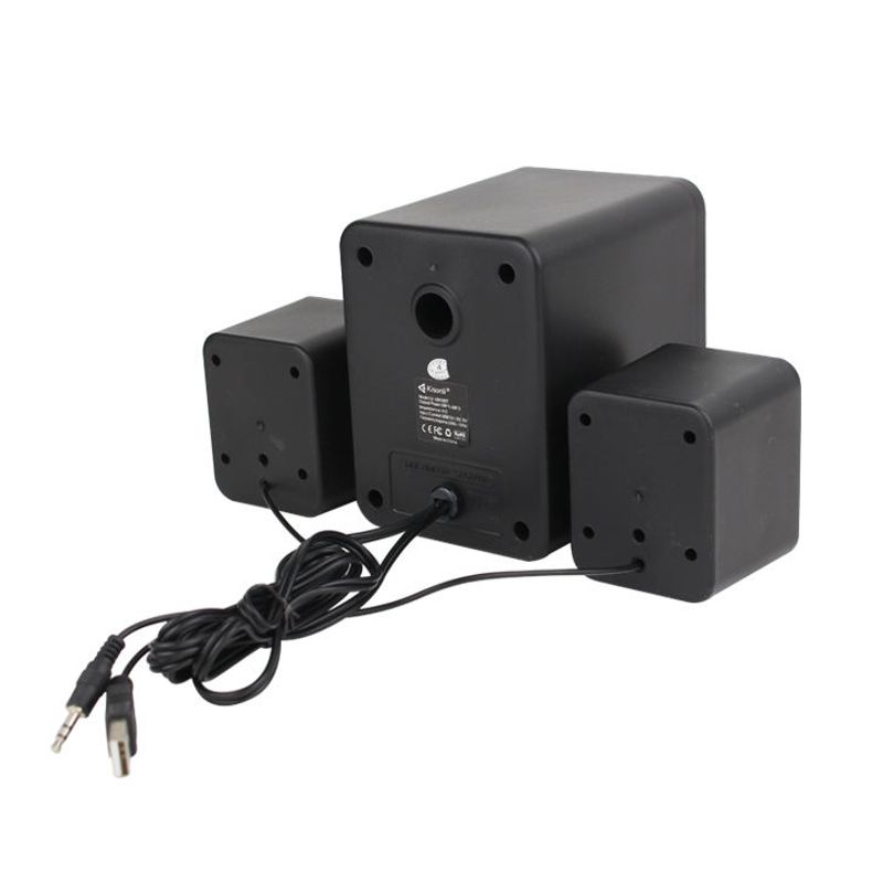 KisonliUSB2.0 Computer Speaker Desktop Audio 2.1 USB Speaker Subwoofer speakers