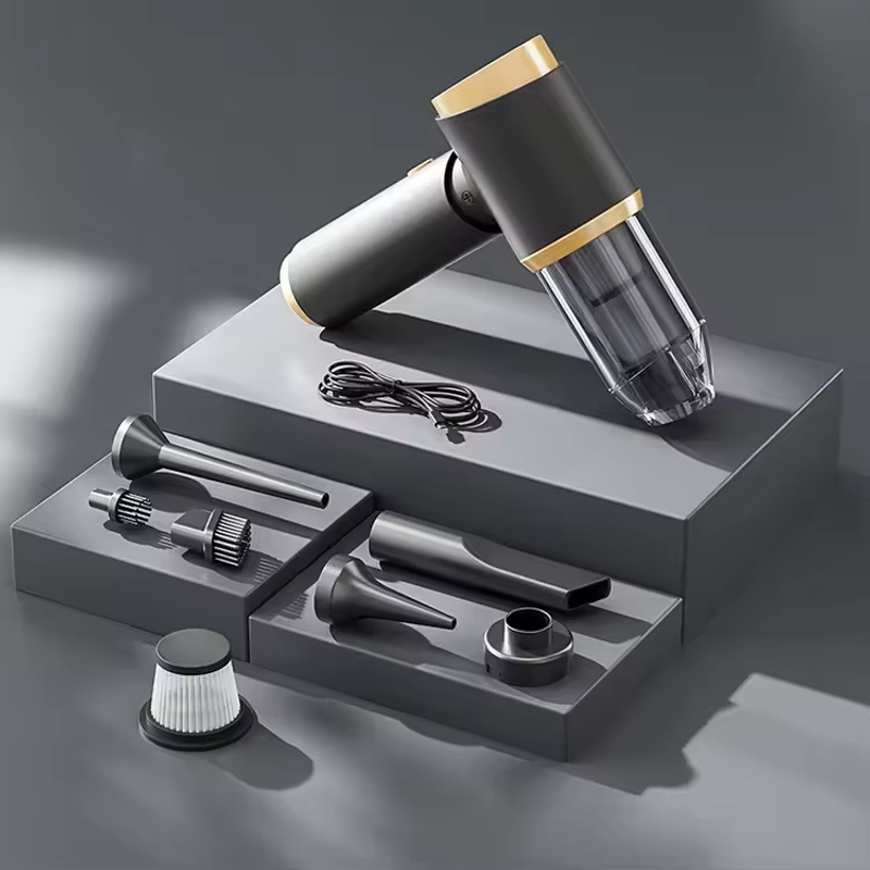 Cordless Car Vacuum Cleaner, Multifunctional Powerful Suction and Blowing Integrated, Small Handheld High-Power Dust Blower for Home Use