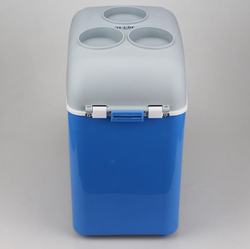 7.5L Car Refrigerator, 12V Car-Mounted Type, Small Car Cooler and Warmer, Electronic Refrigerator, Portable Insulation and Refrigeration, Dual-Use for Car and Home