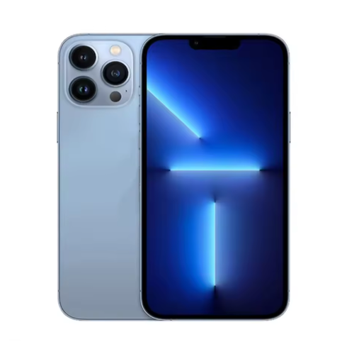 iPhone 13 Pro, 128GB storage, comes with a charger and a phone case as gifts