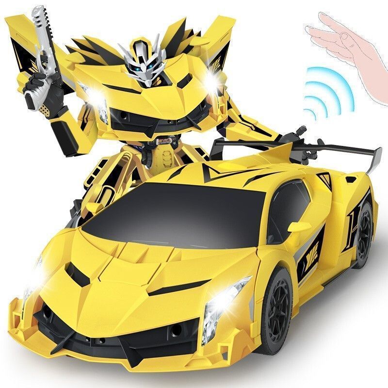 Lamborghini, somatosensory deformable remote control car, children's rechargeable electric racing car, King Kong robot, boys' toy cars