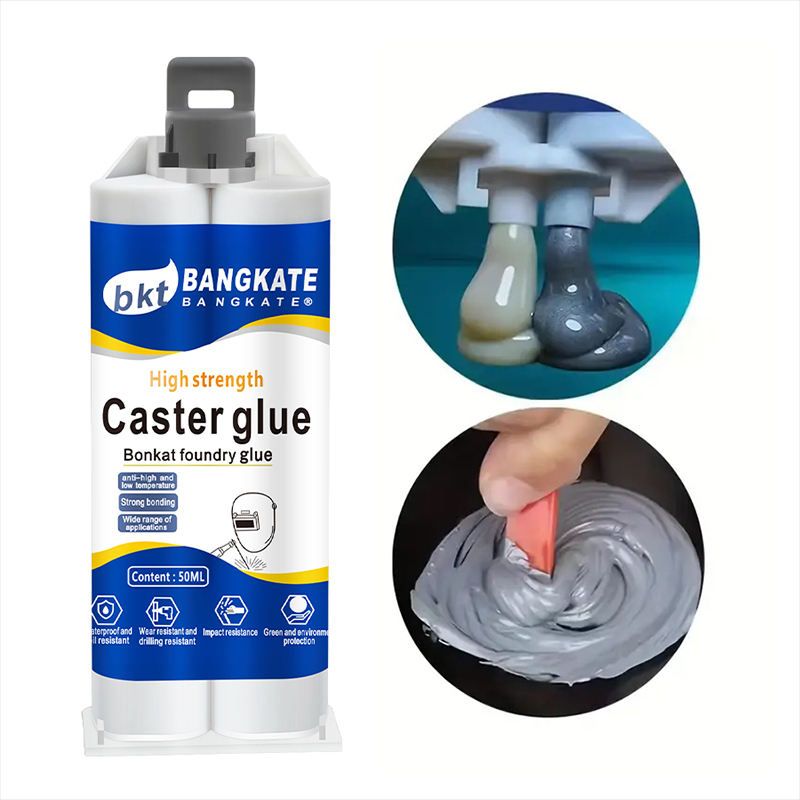 Casting Glue, Welding Glue, Electric‑welding Adhesive, Metal Repair Agent, Waterproof High‑temperature‑resistant AB Glue, Radiator Metal Repair Adhesive