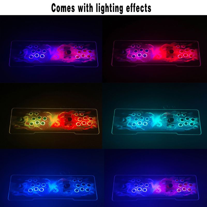 Pandora's Box 29800 All-in-One Dual Joystick Game Console Connected to TV, Moonlight Box Game Console Control Panel