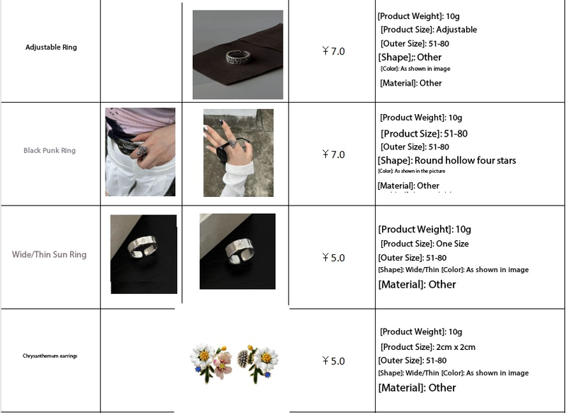 We produce various types of rings, necklaces, bracelets and earrings. Orders are welcome, with a minimum order quantity of 200 pieces.