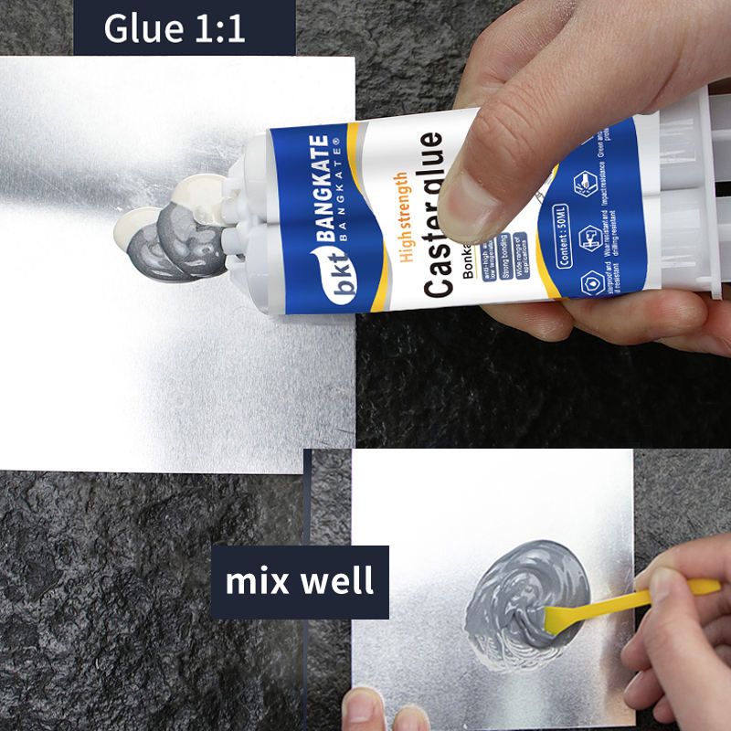 Casting Glue, Welding Glue, Electric‑welding Adhesive, Metal Repair Agent, Waterproof High‑temperature‑resistant AB Glue, Radiator Metal Repair Adhesive