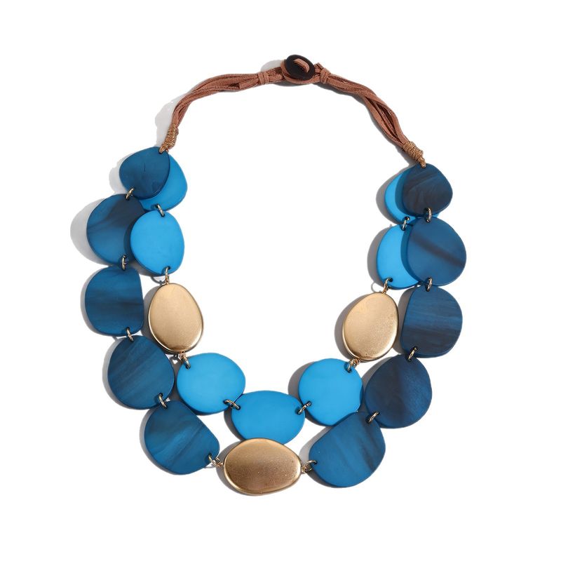 Turn Heads in Ankara! Bold African Statement Bib Necklac