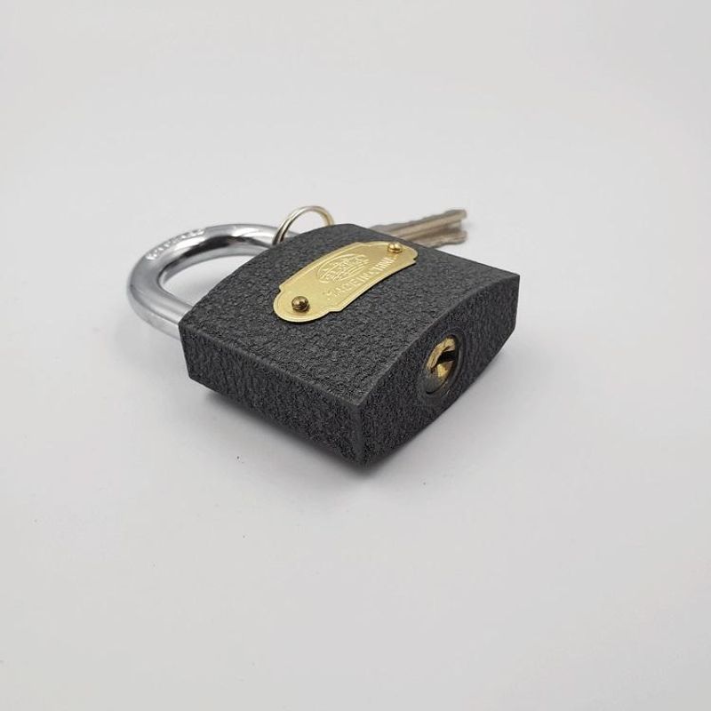 Universal door lock, household padlock, gate lock, dormitory cabinet lock, small brass lock, extra mini size