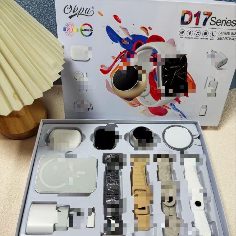 New HR93suit Smart Watch for Men Bluetooth Call Earphone Set Multi-functional Sports Health Pedometer