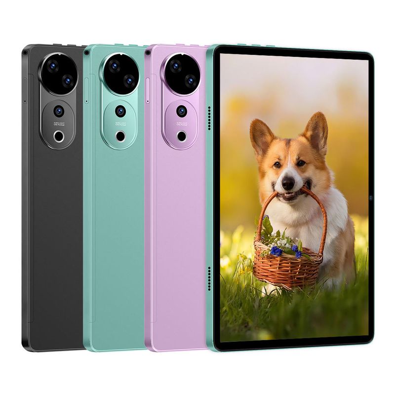 New 10.1-inch tablet with WIFI, Bluetooth, GPS, high-definition screen, eye protection mode, and card insertion version