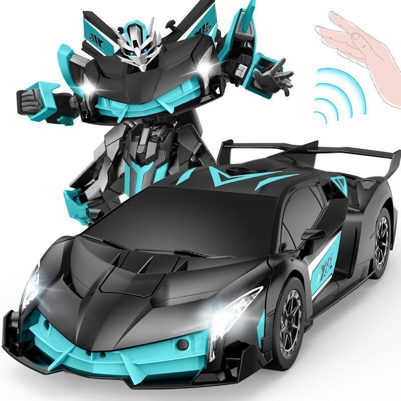 Lamborghini, somatosensory deformable remote control car, children's rechargeable electric racing car, King Kong robot, boys' toy cars