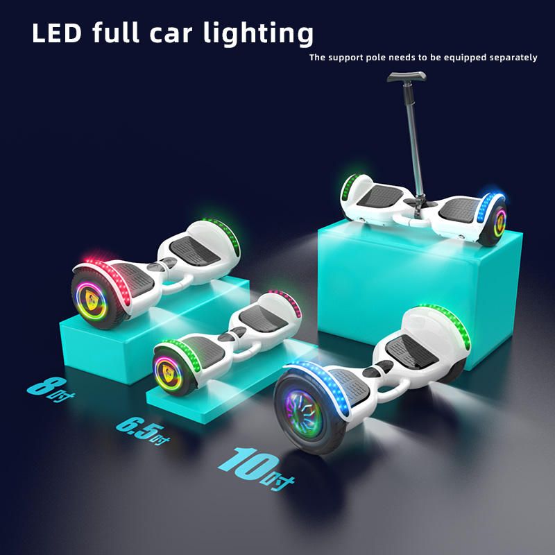 Portable adult two-wheeled electric twist car, children's intelligent parallel car with handle electric balance car
