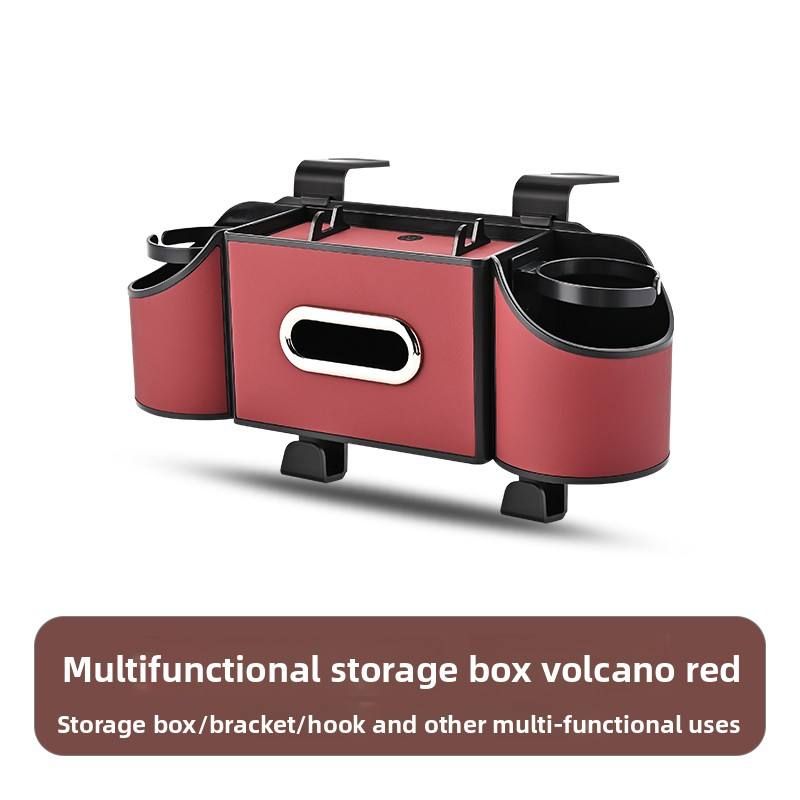 Car seat back storage box, multi-functional tissue box, car cup holder, seat back storage box, car interior decoration