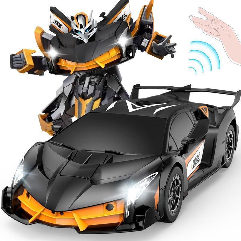 Lamborghini, somatosensory deformable remote control car, children's rechargeable electric racing car, King Kong robot, boys' toy cars