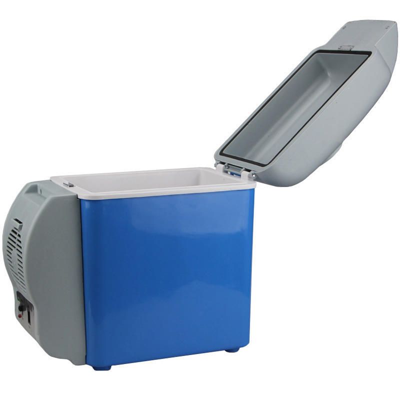 7.5L Car Refrigerator, 12V Car-Mounted Type, Small Car Cooler and Warmer, Electronic Refrigerator, Portable Insulation and Refrigeration, Dual-Use for Car and Home