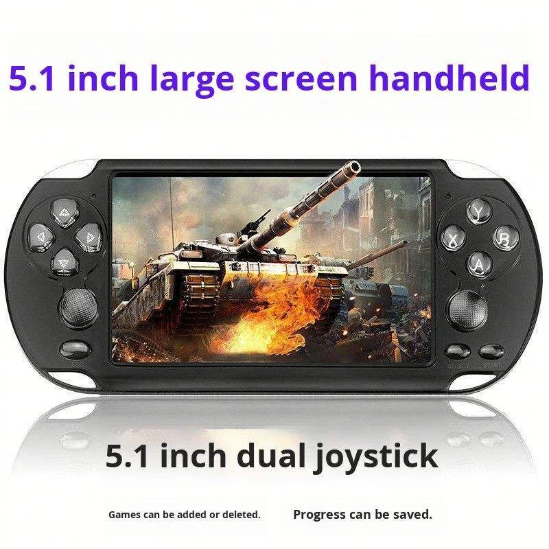 The handheld game console SF3000, a nostalgic GBA arcade handheld game console, supports wireless dual - player gamepads.