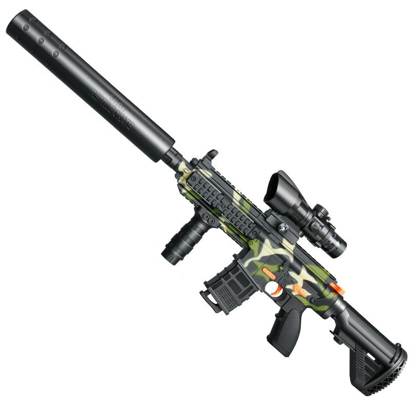Electric Automatic Burst‑fire M416 Boys' Manual‑automatic Integrated Kids' Toy Automatic Assault Soft‑bullet Blaster