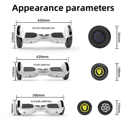Portable adult two-wheeled electric twist car, children's intelligent parallel car with handle electric balance car