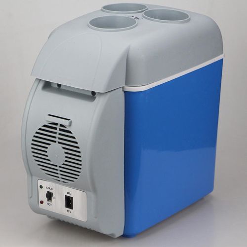 7.5L Car Refrigerator, 12V Car-Mounted Type, Small Car Cooler and Warmer, Electronic Refrigerator, Portable Insulation and Refrigeration, Dual-Use for Car and Home