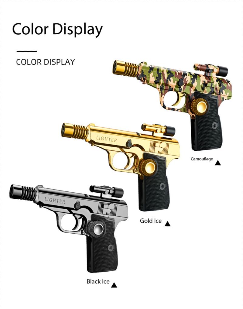 New High-Temperature Large Flame Multi-Purpose Torch, Auto Retractable Nozzle with Safety Lock & Adjustable Flame