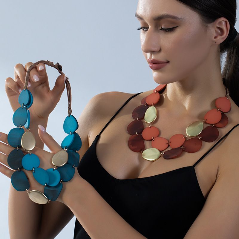 Turn Heads in Ankara! Bold African Statement Bib Necklac