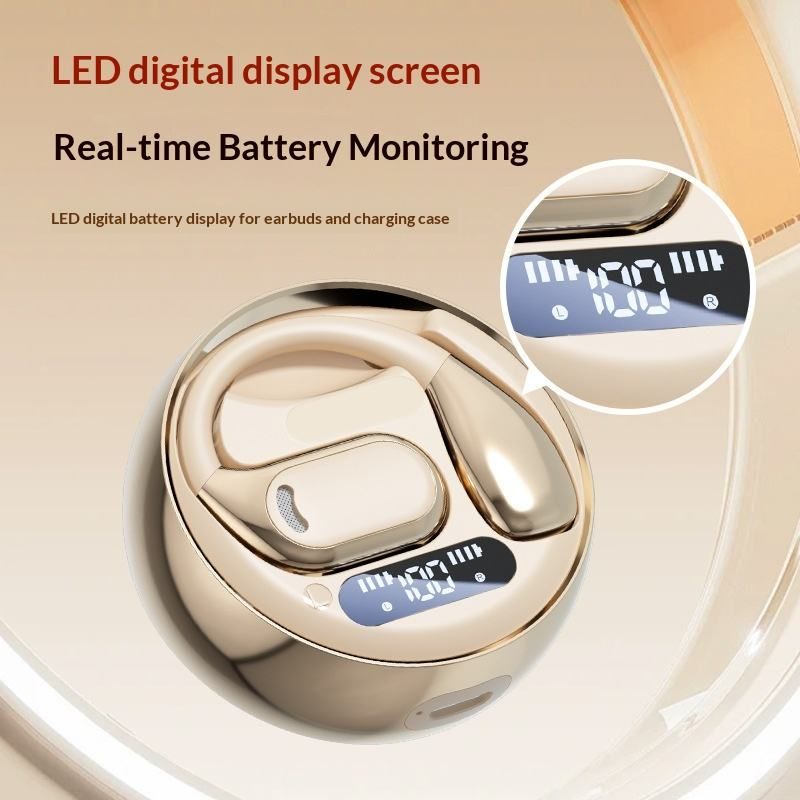 M76 Air Conduction Bluetooth Headphones, Smart Translation Ear-Hung Bluetooth Earphones with Ultra-Long Battery Life, OEM Customization Available, In Stock